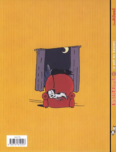 Verso de l'album Earl & Mooch Tome 1 La nuit des chasseurs