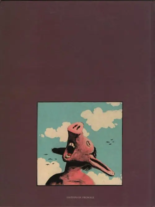 Verso de l'album Edmond le cochon Tome 2 Edmond le cochon va en Afrique