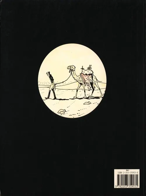 Verso de l'album Le fanfaron