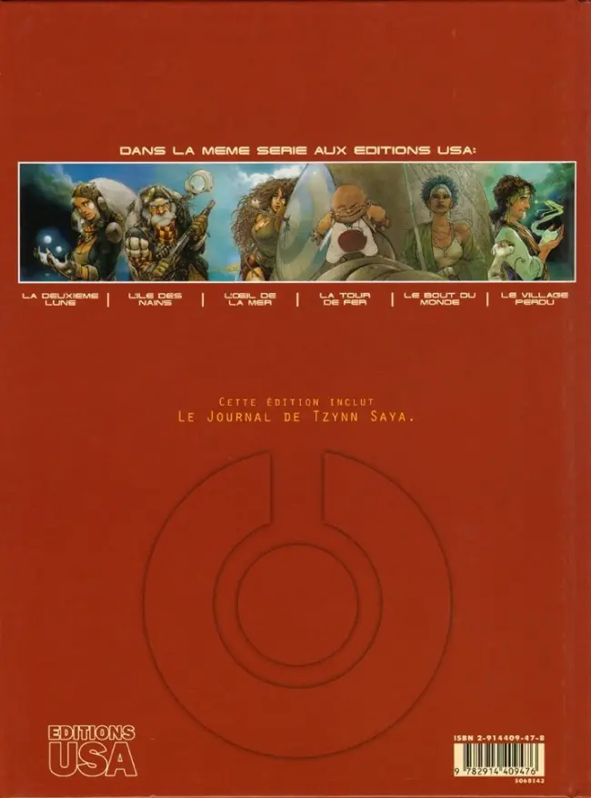 Verso de l'album Les Gardiens du Maser Tome 6 Le village perdu