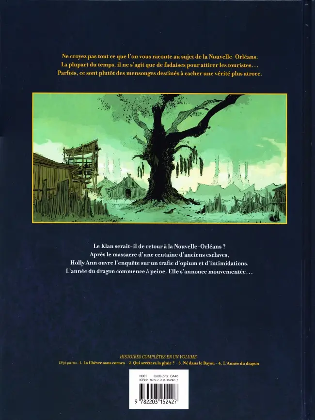 Verso de l'album Holly Ann Tome 4 L'Année du dragon