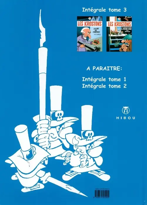 Verso de l'album Les Krostons Intégrale Tome 3