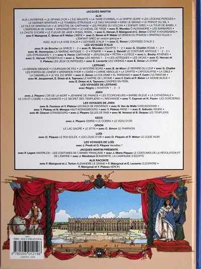Verso de l'album Loïs Tome 4 Monsieur, frère du Roi