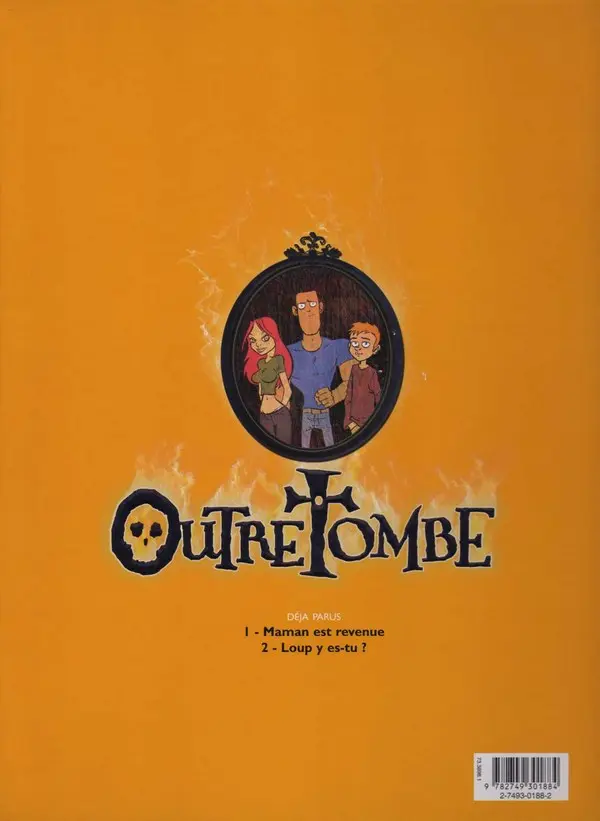 Verso de l'album Outre Tombe Tome 2 Loup y es-tu ?