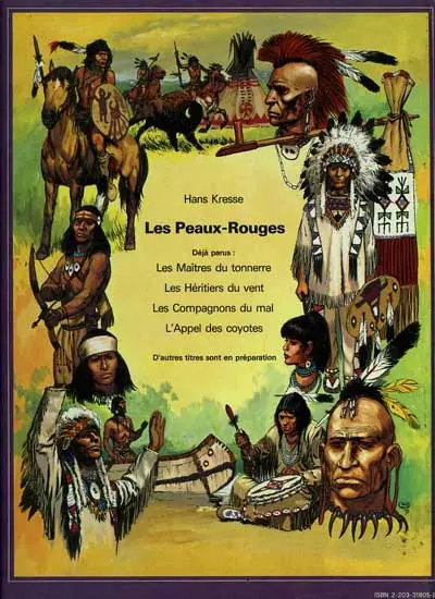 Verso de l'album Les Peaux-rouges Tome 5 Les flèches de la vengeance