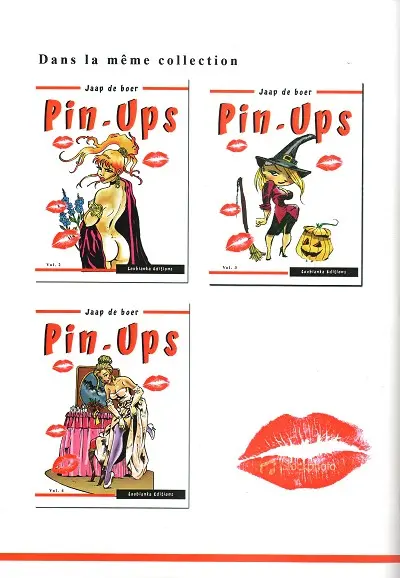Verso de l'album Pin-Ups Vol. 1 Betty page