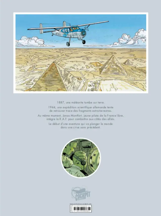 Verso de l'album Le Pouvoir des Atlantes Tome 1 Le Vol du coléoptère