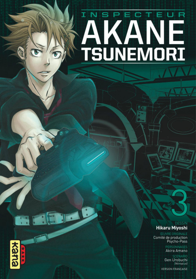 Couverture de l'album Psycho-Pass - Inspecteur Akane Tsunemori Tome 3