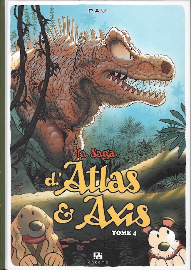 Couverture de l'album La saga d'Atlas & Axis Tome 4