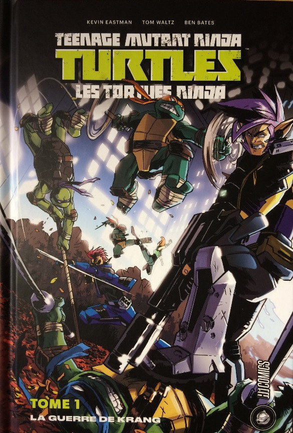 Couverture de l'album Teenage Mutant Ninja Turtles - Les Tortues Ninja Tome 1 La Guerre de Krang