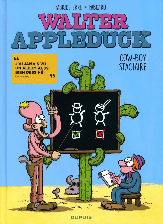 Couverture de l'album Walter Appleduck Tome 1 Cow-boy stagiaire