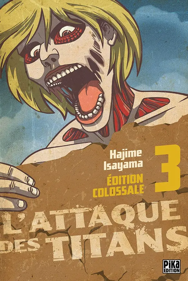 Couverture de l'album L'Attaque des Titans Édition Colossale 3