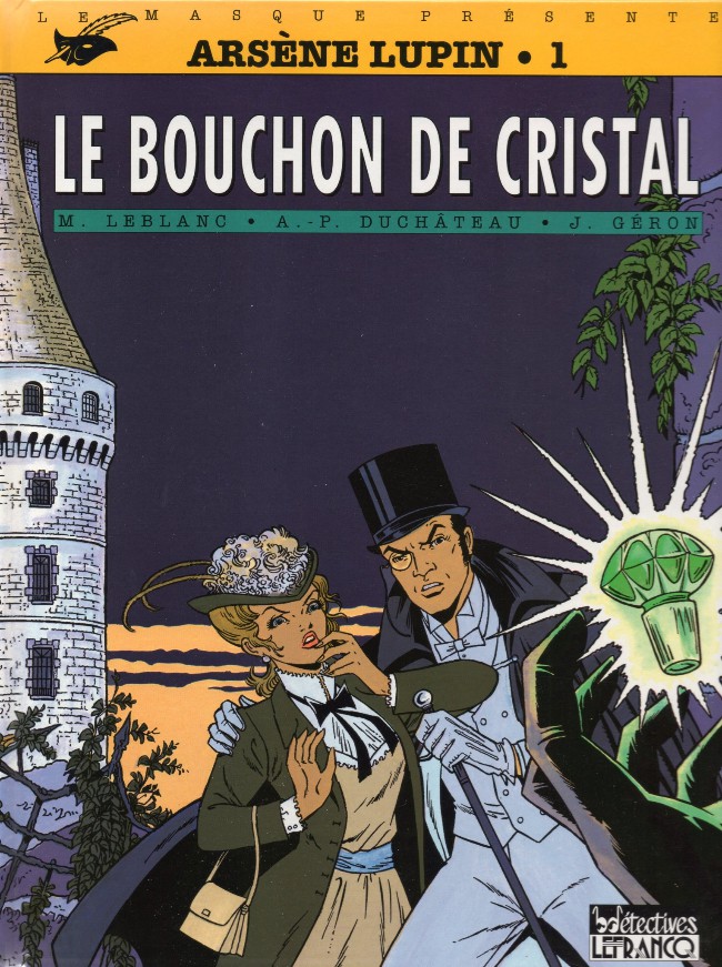 Couverture de l'album Arsène Lupin Tome 1 Le bouchon de cristal