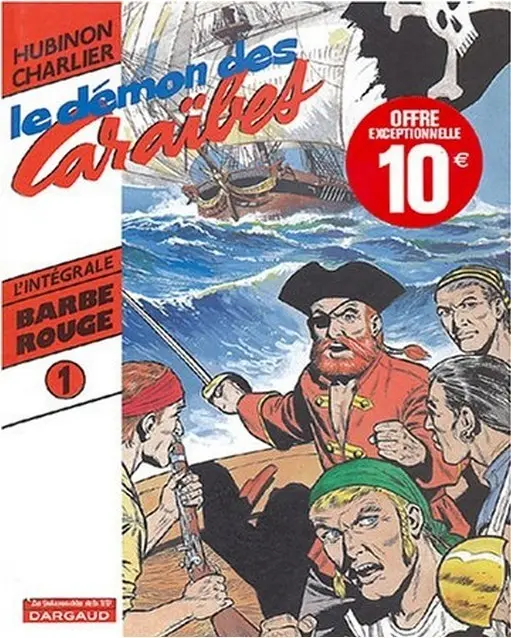 Couverture de l'album Barbe-Rouge L'intégrale Tome 1 Le démon des Caraïbes