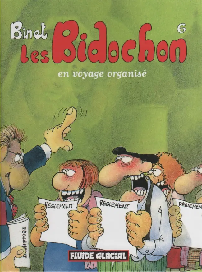 Couverture de l'album Les Bidochon Tome 6 Les Bidochon en voyage organisé