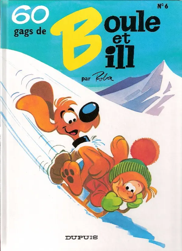 Couverture de l'album Boule & Bill Tome 6 60 gags de Boule et Bill