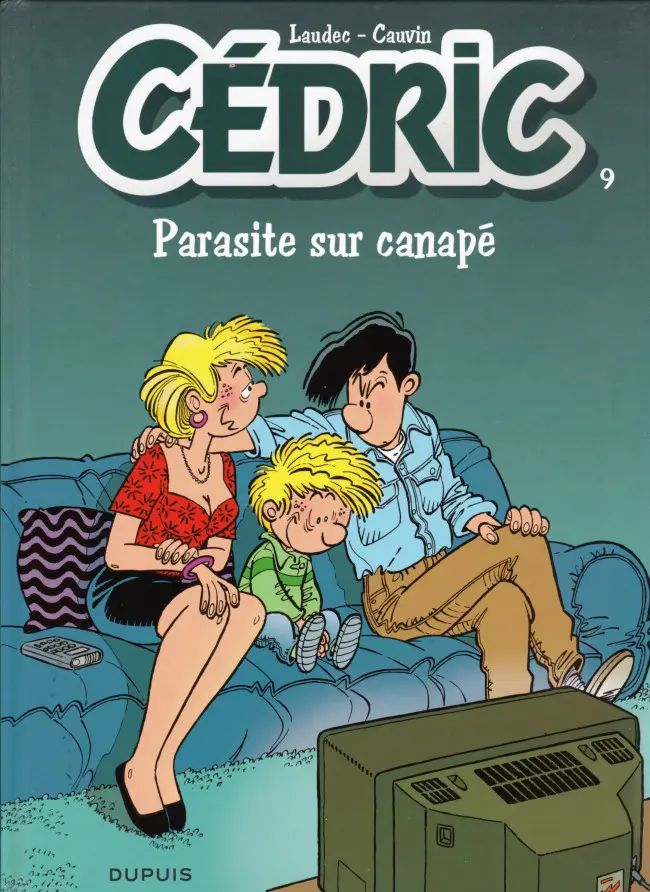 Couverture de l'album Cédric Tome 9 Parasite sur canapé