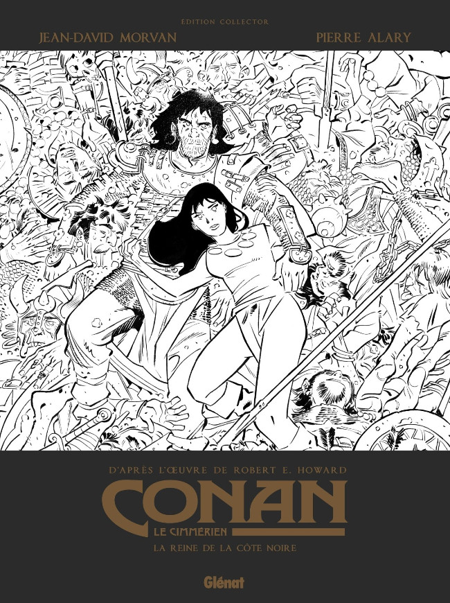 Couverture de l'album Conan le Cimmérien Tome 1 La Reine de la Côte noire