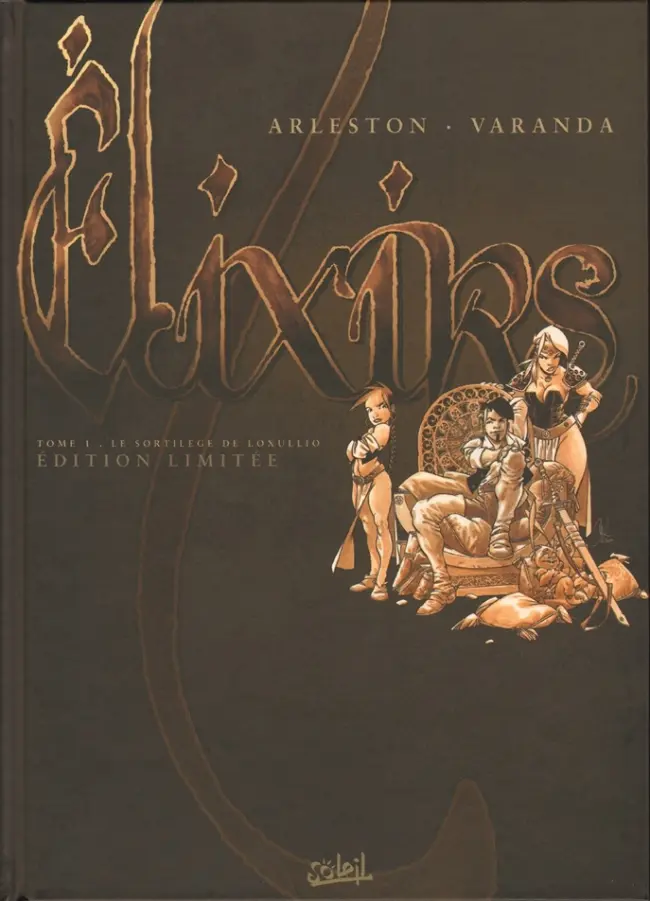 Couverture de l'album Élixirs Tome 1 Le sortilège de Loxullio