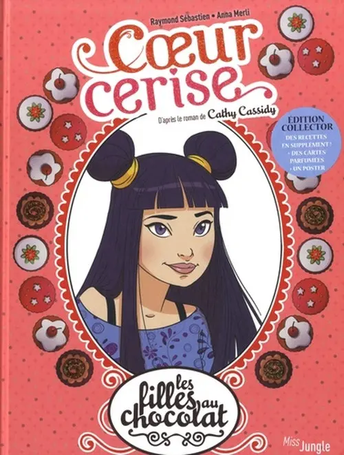 Couverture de l'album Les Filles au chocolat Tome 1 Cœur cerise