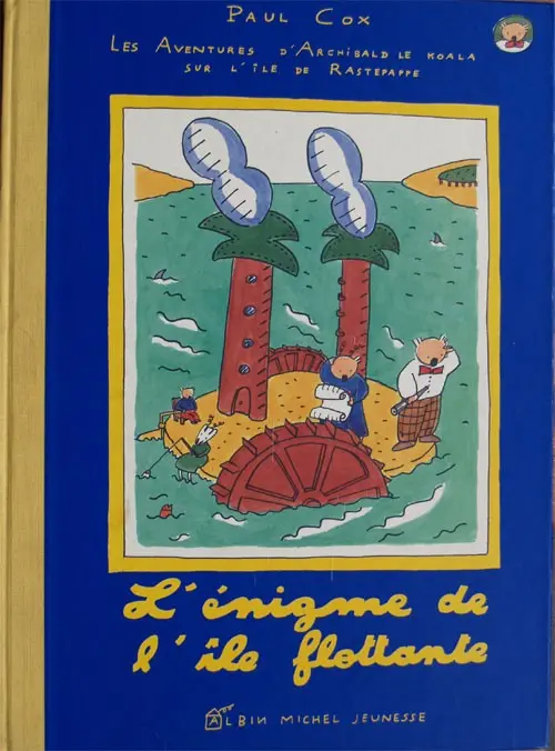 Couverture de l'album Les aventures d'Archibald le koala sur l'île de Rastepappe L'énigme de l'île flottante
