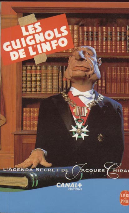 Couverture de l'album Les Guignols de l'info L'agenda secret de Jacques Chirac