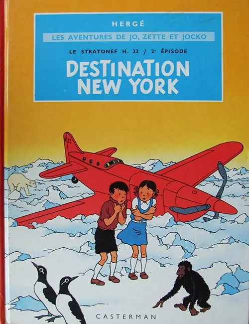 Couverture de l'album Les Aventures de Jo, Zette et Jocko Tome 2 Destination New York