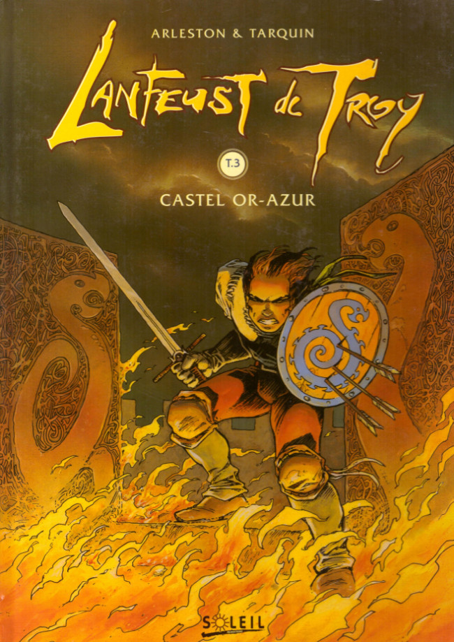 Couverture de l'album Lanfeust de Troy Tome 3 Castel Or-Azur