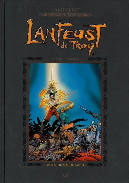 Couverture de l'album Lanfeust et les mondes de Troy Tome 1 Lanfeust de Troy - L'ivoire du Magohamoth