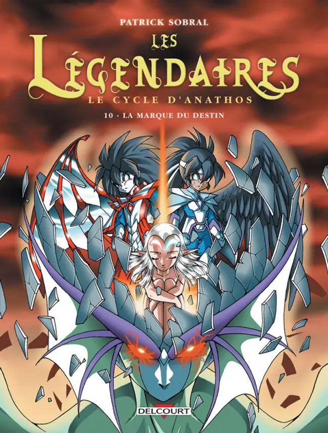Couverture de l'album Les Légendaires Tome 10 Le Cycle d'Anathos : La marque du destin