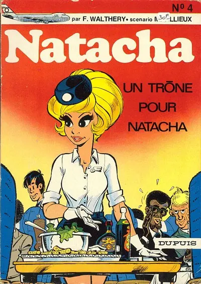 Couverture de l'album Natacha Tome 4 Un trône pour Natacha