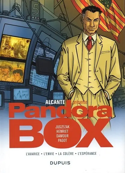 Couverture de l'album Pandora Box Intégrale L'avarice - L'envie - La colère - L'espérance