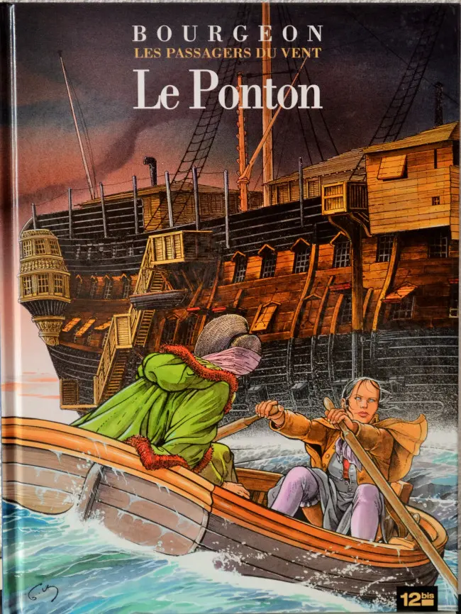 Couverture de l'album Les Passagers du vent Tome 2 Le Ponton