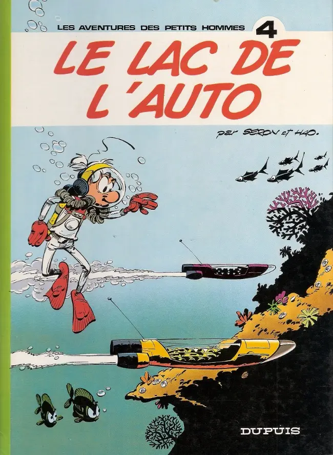 Couverture de l'album Les Petits hommes Tome 4 Le lac de l'Auto