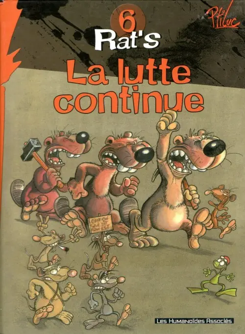Couverture de l'album Rat's Tome 6 La lutte continue !