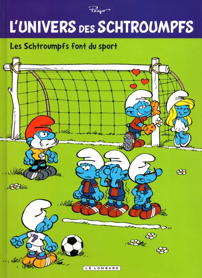 Couverture de l'album L'univers des Schtroumpfs Tome 6 Les Schtroumpfs font du sport