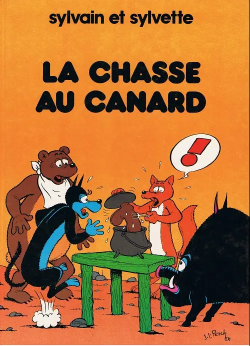 Couverture de l'album Sylvain et Sylvette Tome 2 La chasse au canard
