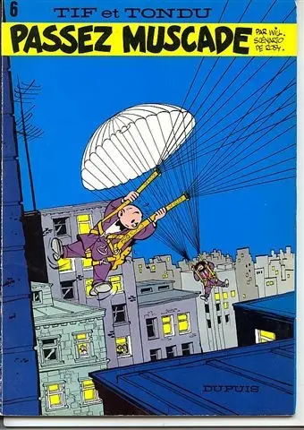 Couverture de l'album Tif et Tondu Tome 6 Passez muscade