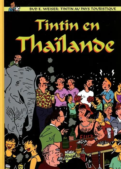 Couverture de l'album Tintin Tintin en Thaïlande