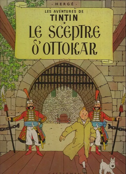 Couverture de l'album Tintin Tome 8 Le sceptre d'ottokar