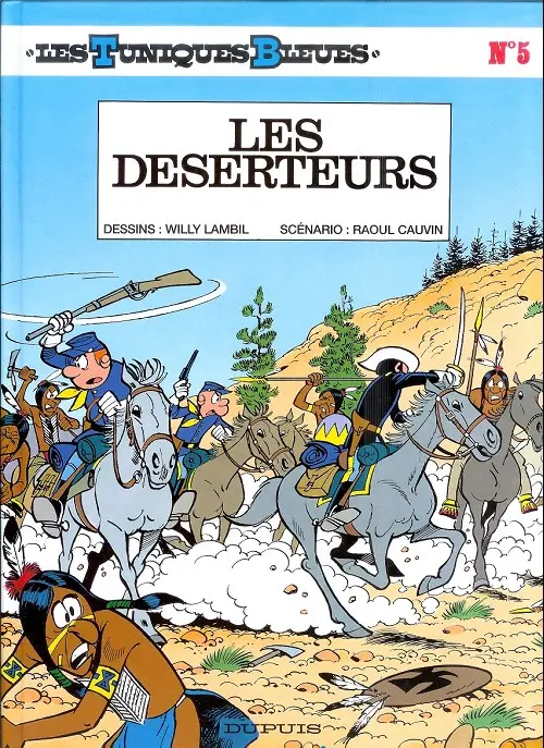 Couverture de l'album Les Tuniques Bleues Tome 5 Les déserteurs