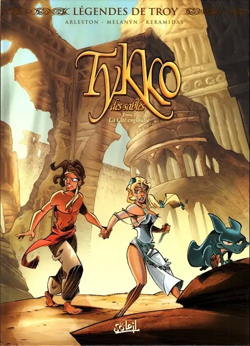 Couverture de l'album Tykko des sables Tome 2 La Cité engloutie