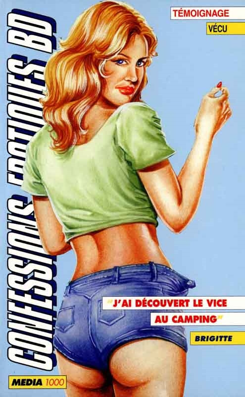 Couverture de l'album Confessions érotiques BD Brigitte : J'ai découvert le vice au camping