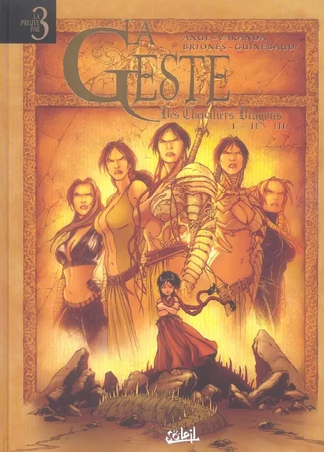 Couverture de l'album La Geste des Chevaliers Dragons I - II - III