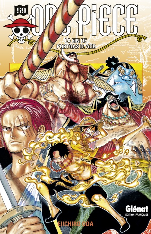 Couverture de l'album One Piece Tome 59 La fin de Portgas D. Ace