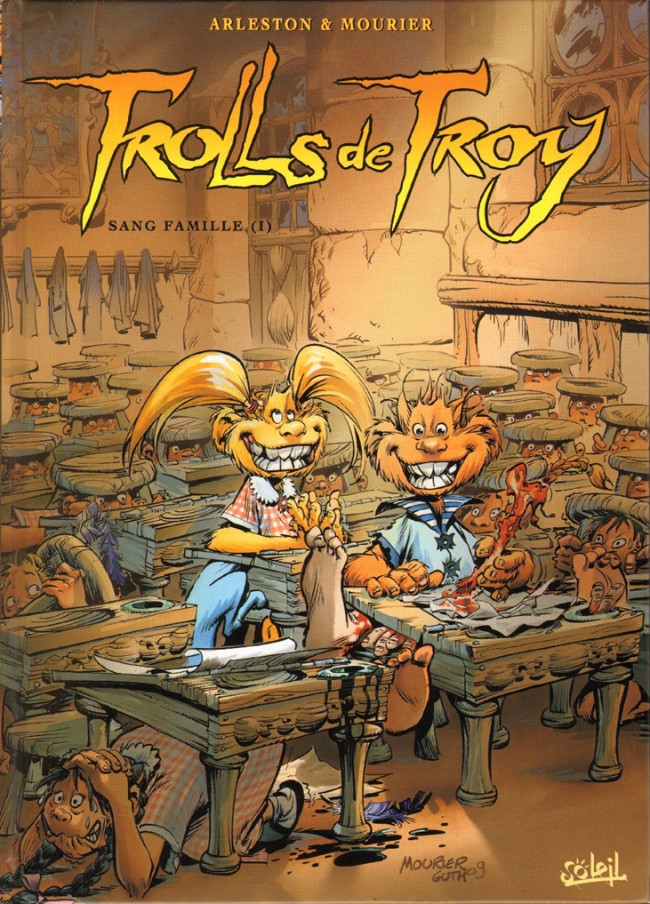 Couverture de l'album Trolls de Troy Tome 12 Sang famille (I)