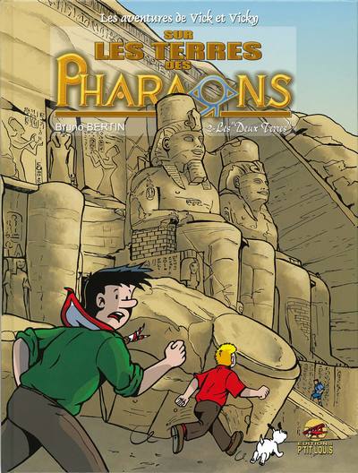 Couverture de l'album Les aventures de Vick et Vicky Tome 12 Sur les terres des pharaons - 2 Les deux terres