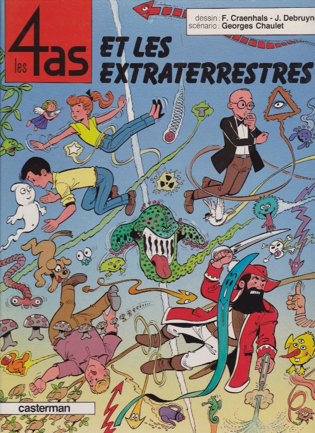 Couverture de l'album Les 4 as Tome 30 Les 4as et les extraterrestres