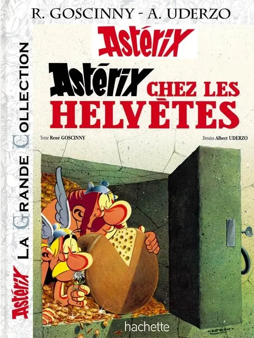 Couverture de l'album Astérix La Grande Collection Tome 16 Astérix chez les helvètes