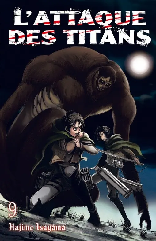 Couverture de l'album L'Attaque des Titans Tomes 9 et 10